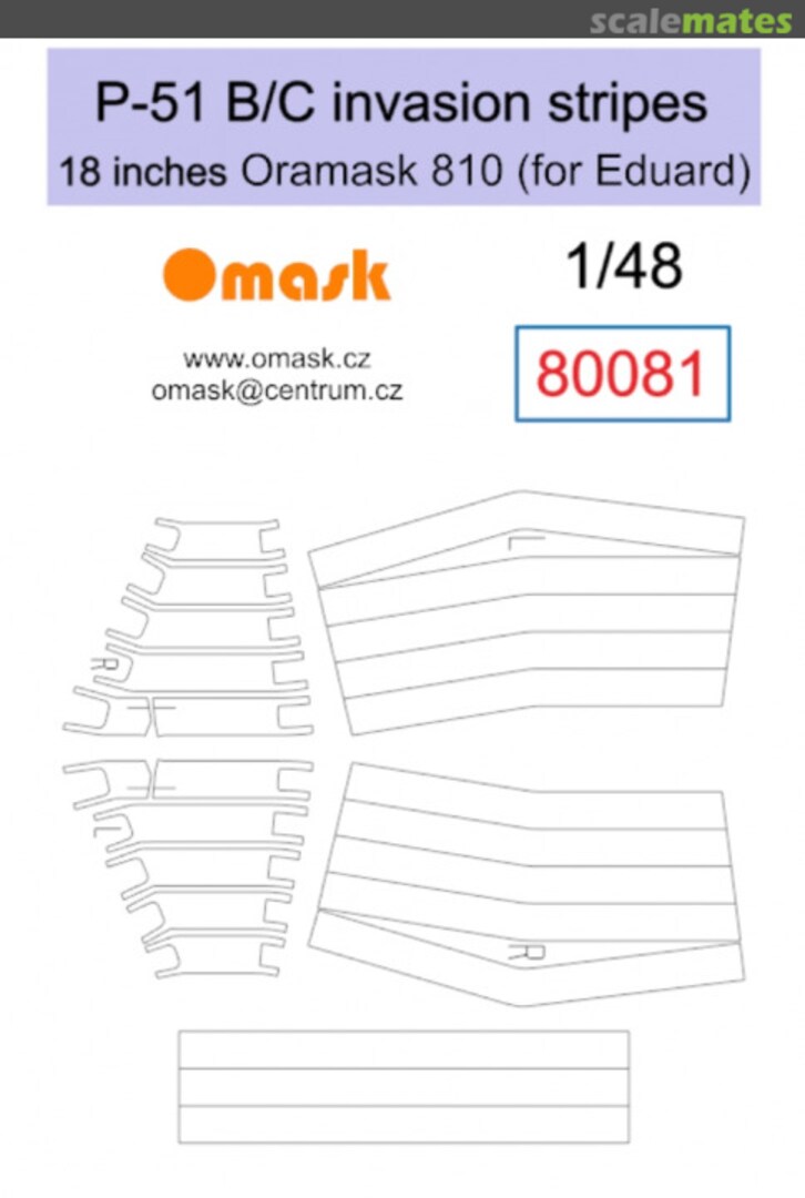 Boxart P-51 B/C 80081 Omask