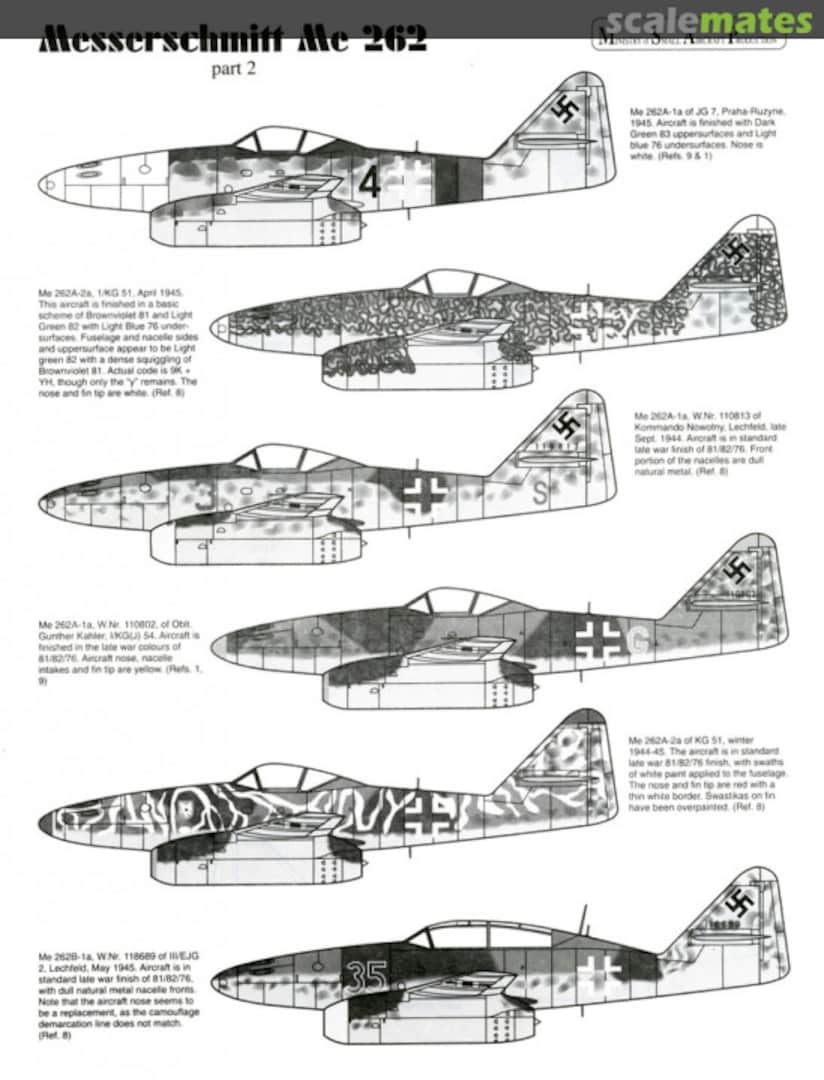 Boxart Messerschmitt Me 262 4824 Ministry of Small Aircraft Production