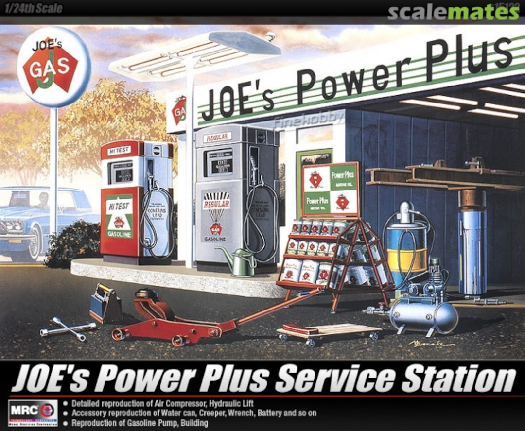 Boxart Joe's Power Plus Service Station 15122 Academy