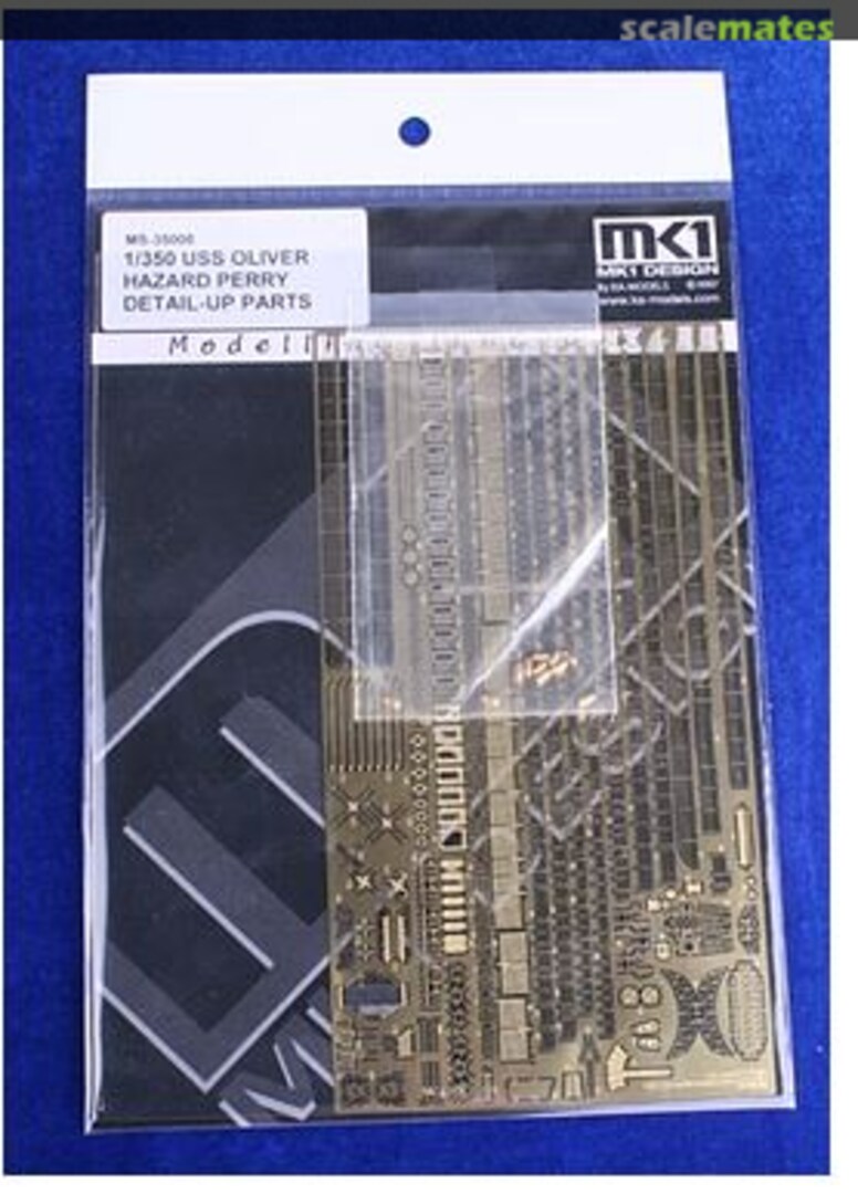 Boxart USS Oliver Hazard Perry FFG-7 - Detail Up Parts KG-10001 KA Models