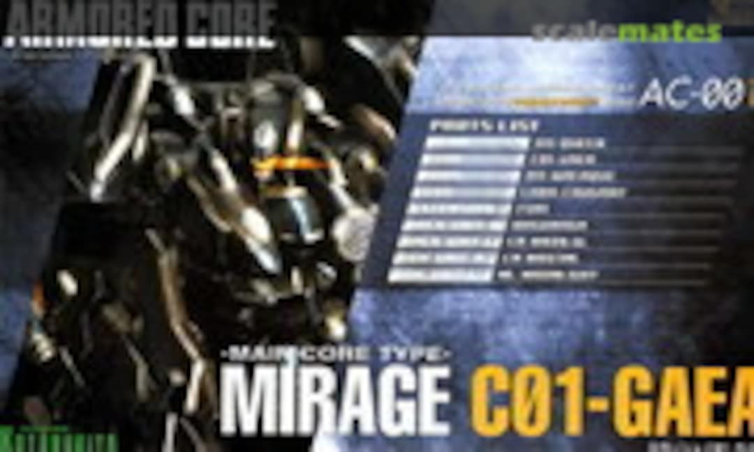 1:72 Main Core Type Mirage C01-Gaea (Kotobukiya VI-01)