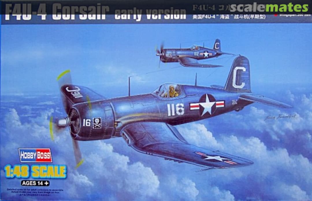 Boxart F4U-4 Corsair 80386 HobbyBoss