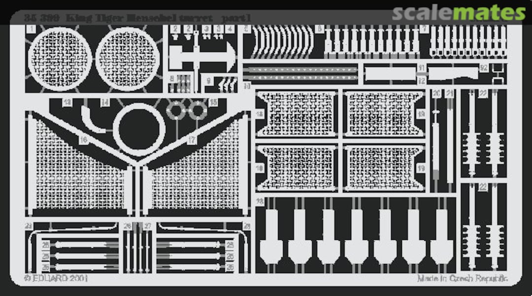 Boxart King Tiger Henschel 35399 Eduard