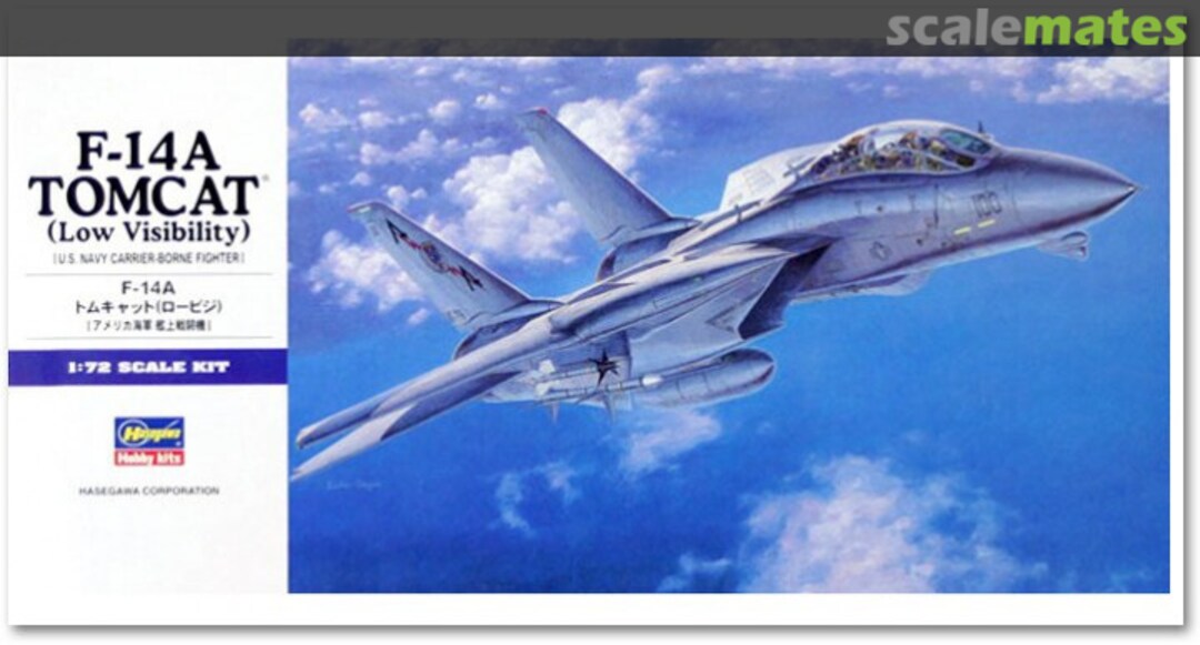 Boxart F-14A Tomcat (Low Visibility) 00532 Hasegawa