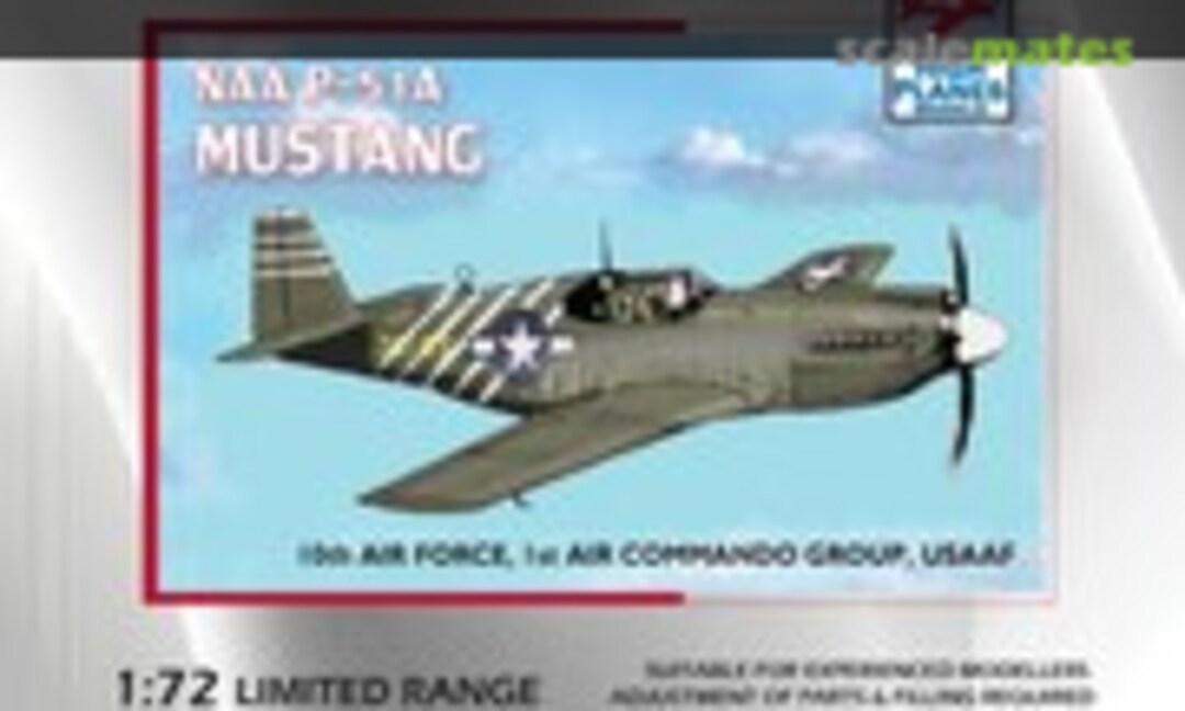 1:72 North American P-51A Mustang (High Planes Models 72015)