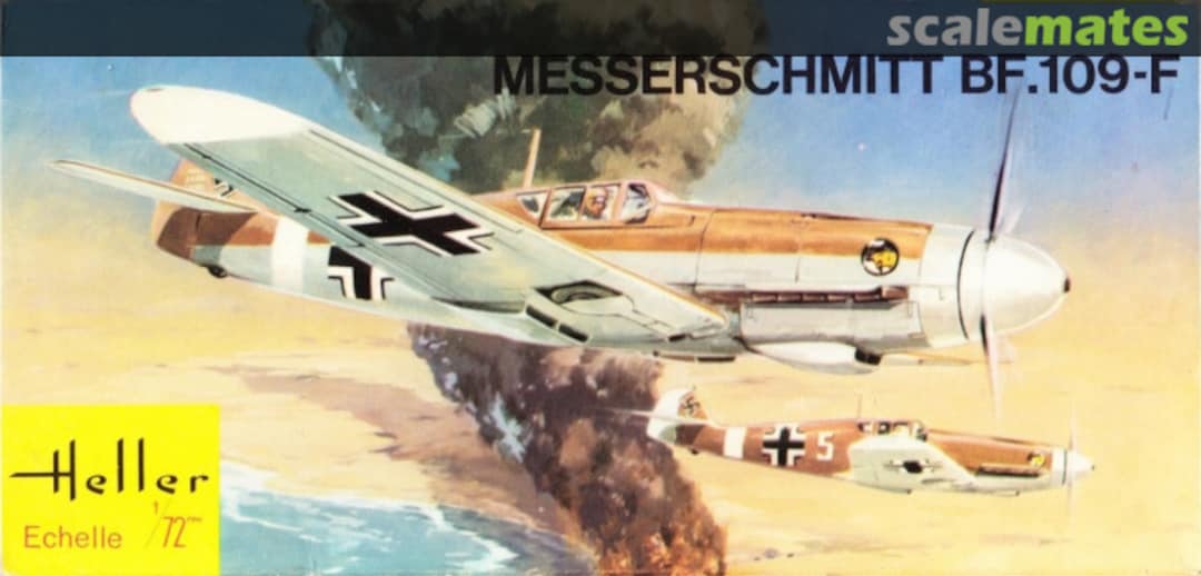 Boxart Messerschmitt Bf.109-F 081 Heller