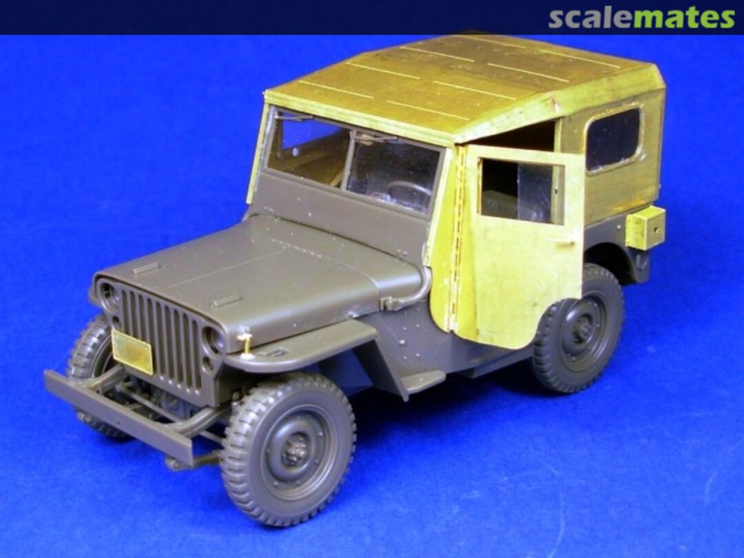 Boxart Hard Top for WWII military Jeep AVC35000 Minor