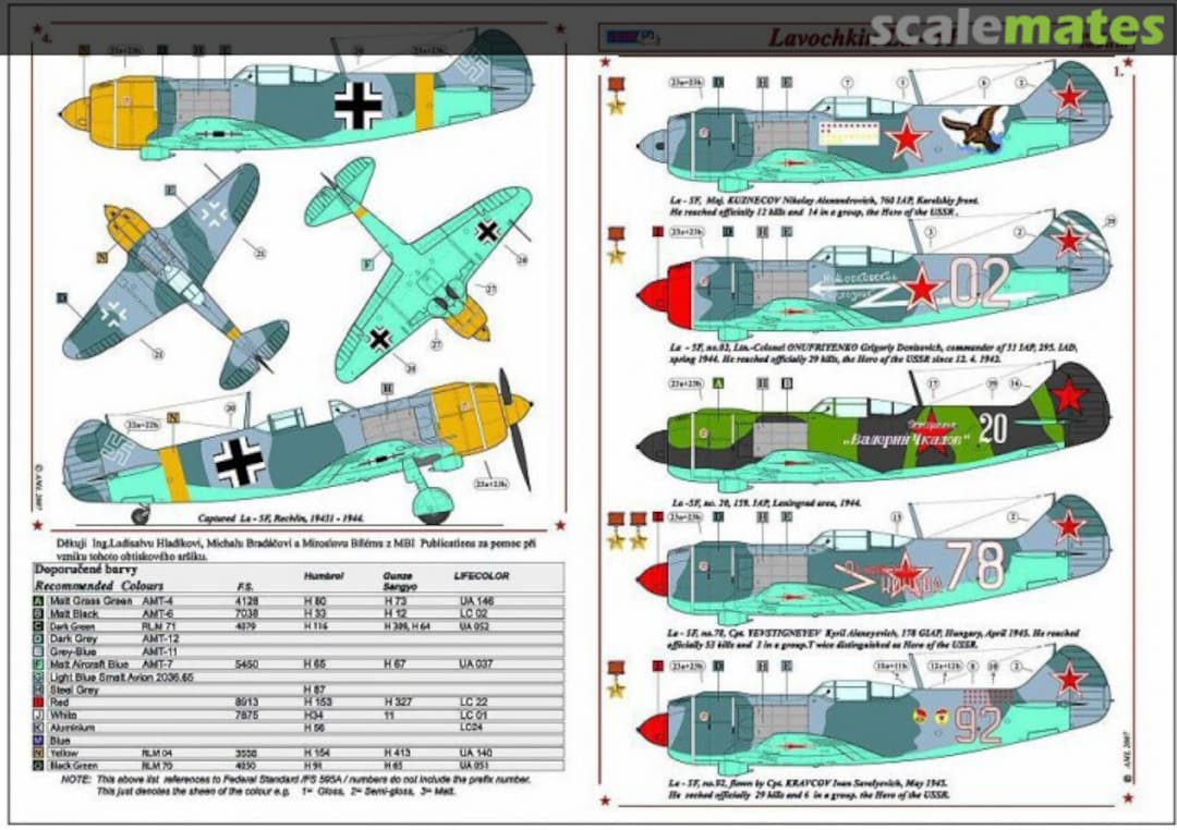 Boxart Lavochkin La-5F AMLD72039 AML