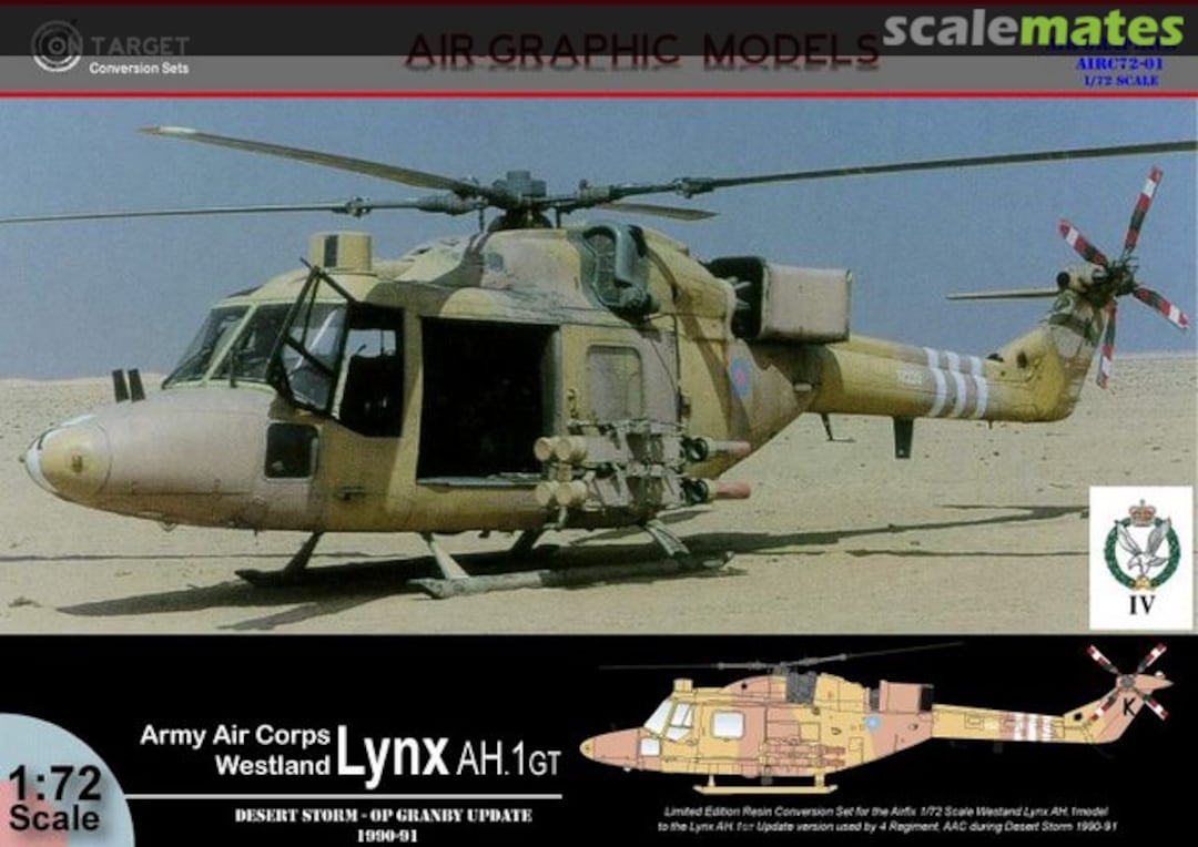 Boxart Westland Lynx AH.1GT CS-01 Air-Graphic Models