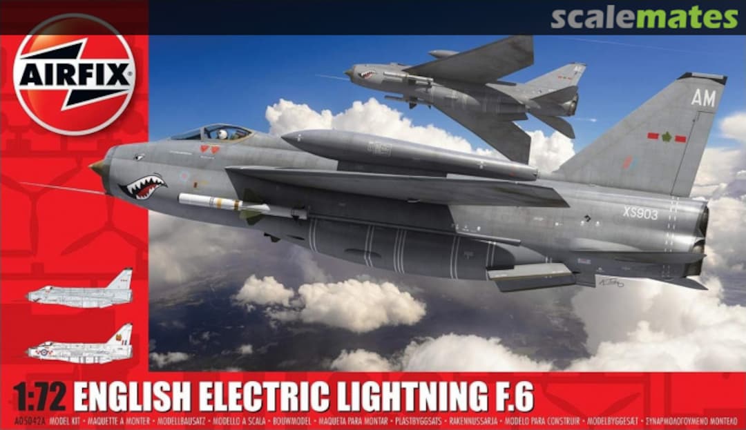 Boxart English Electric Lightning F.6 A05042A Airfix