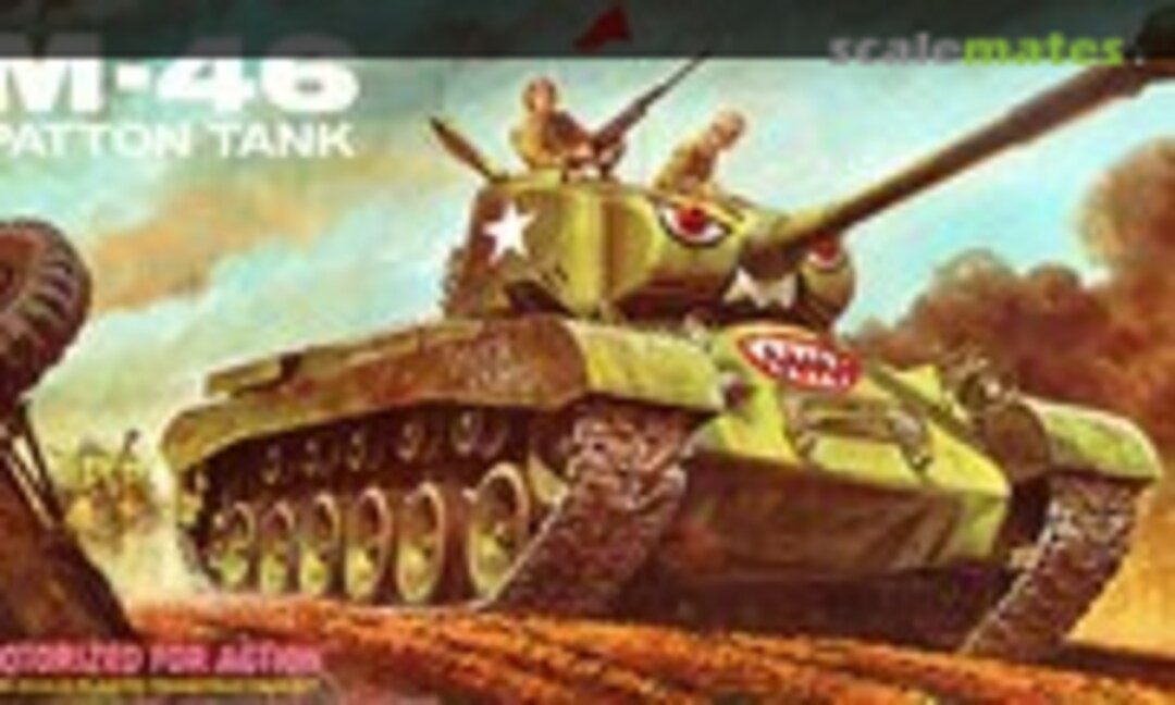 1:32 M-46 Patton Tank (Lindberg 686M)