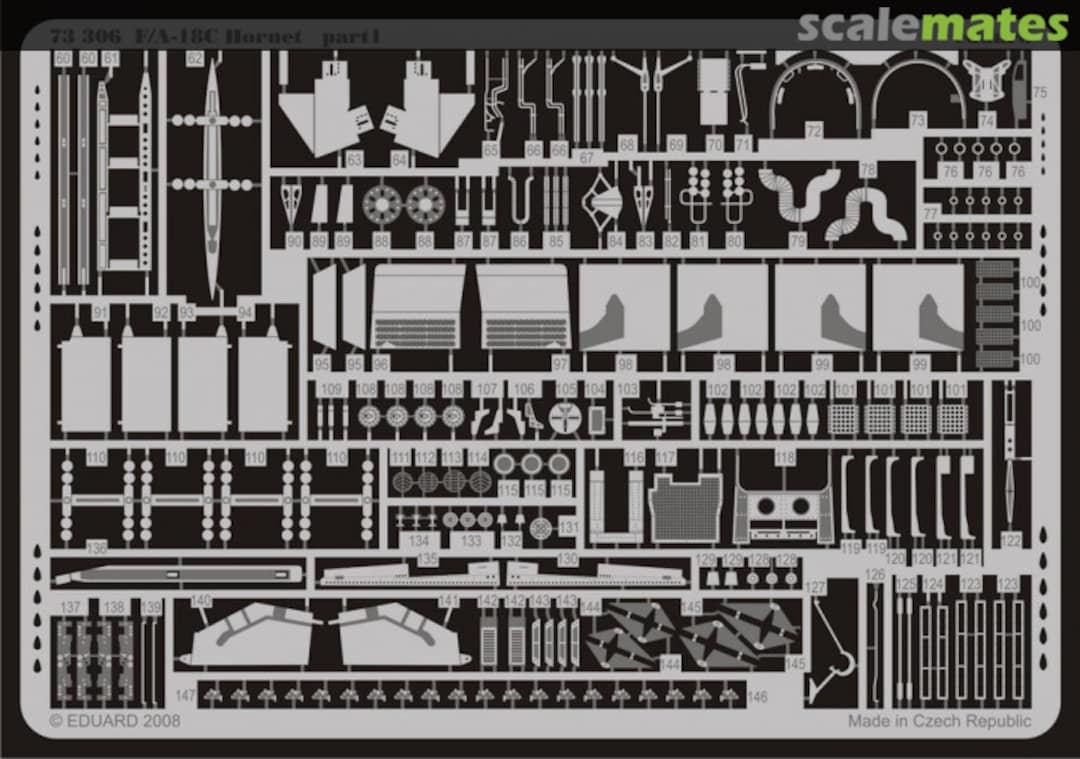 Boxart F/A-18C S.A. 73306 Eduard