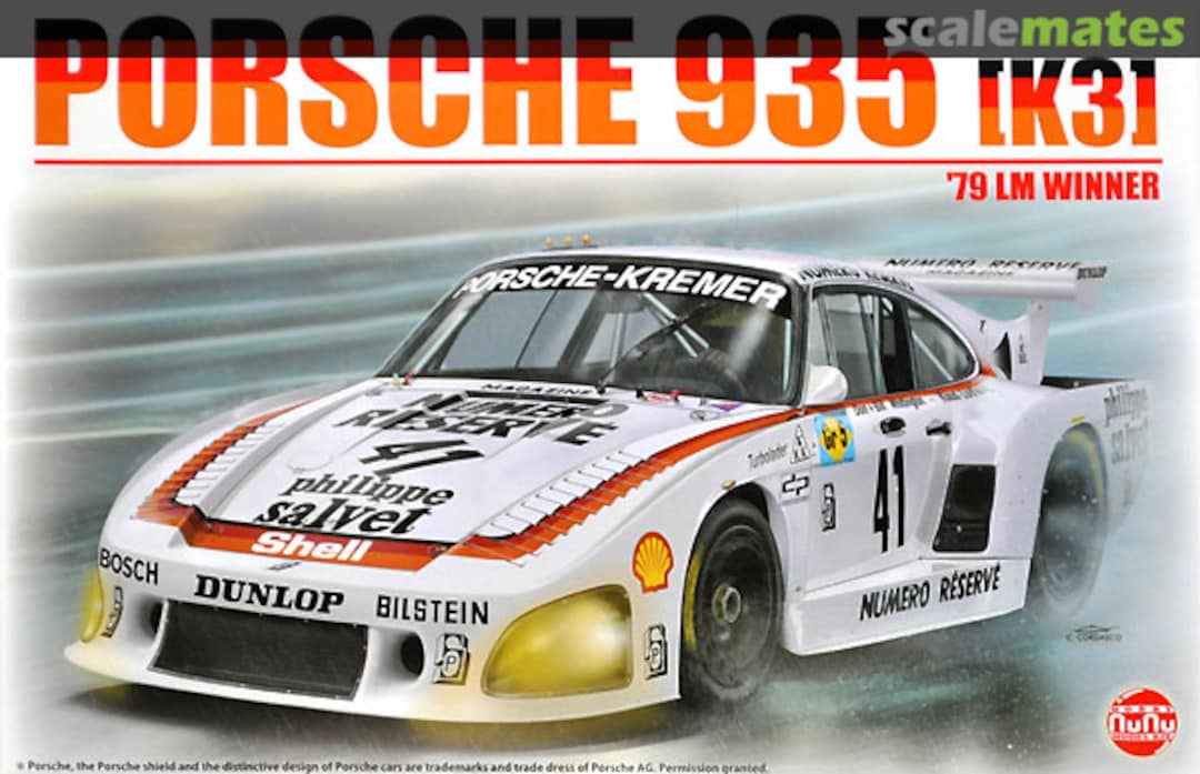 Boxart Porsche 935 [K3] PN24006 NuNu Model Kit 