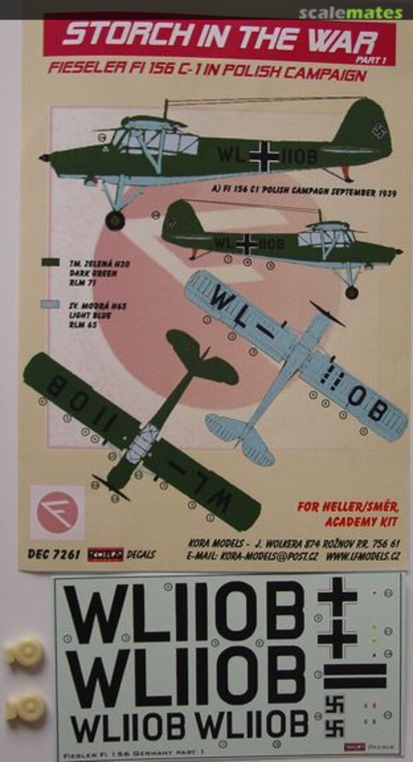 Boxart Storch in the War - Part 1 DEC7261 Kora Models