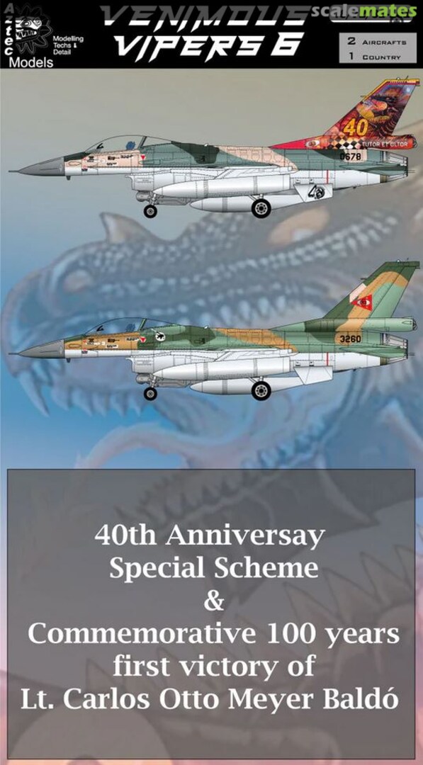 Boxart F-16 Venezuela 40th Years 72-101 Aztec Models