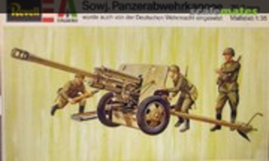 1:35 Sowj. Panzerabwehrkanone (Revell/Italaerei 2584)