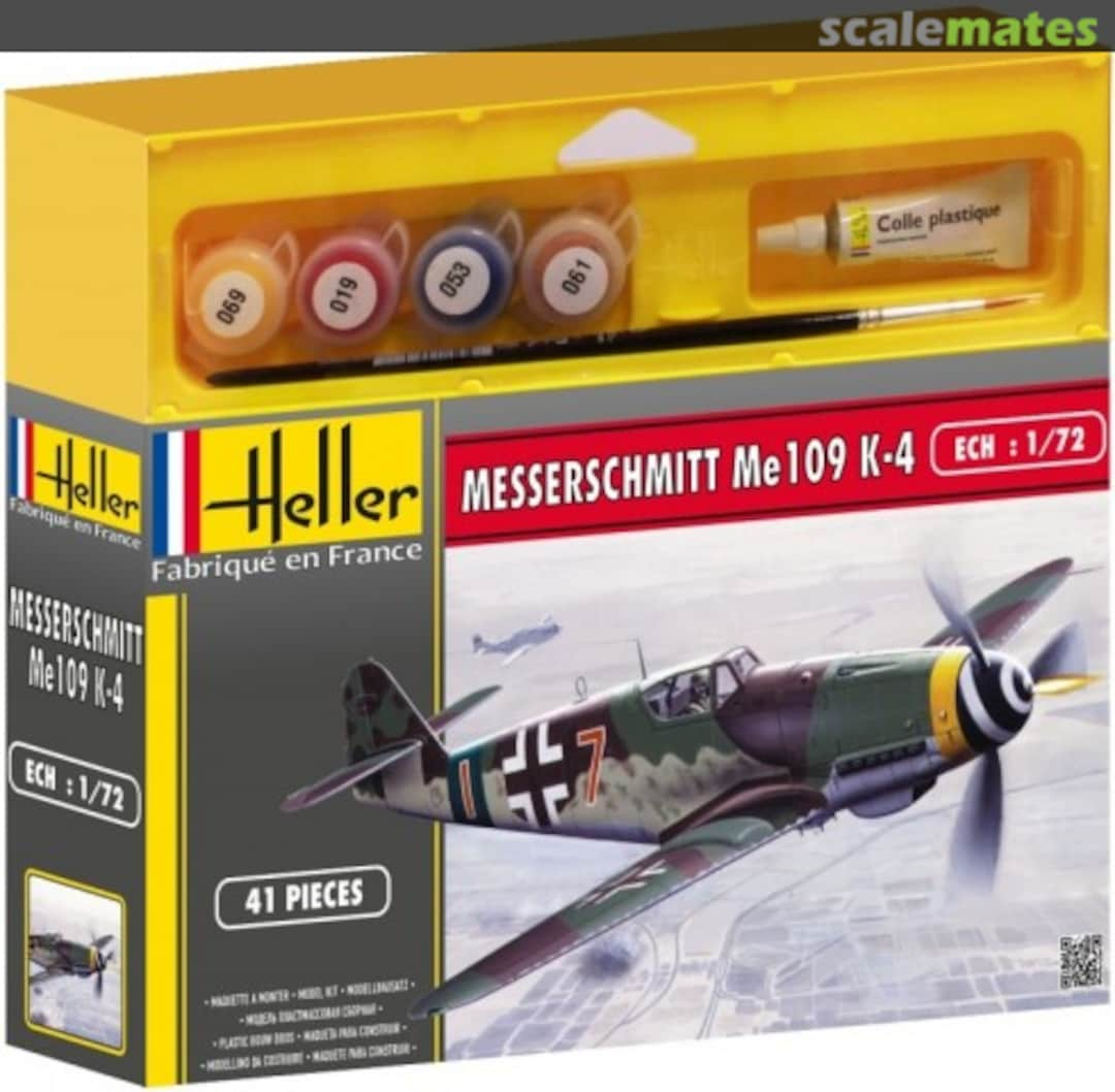 Boxart Messerschmitt Me 109 K-4 50229 Heller