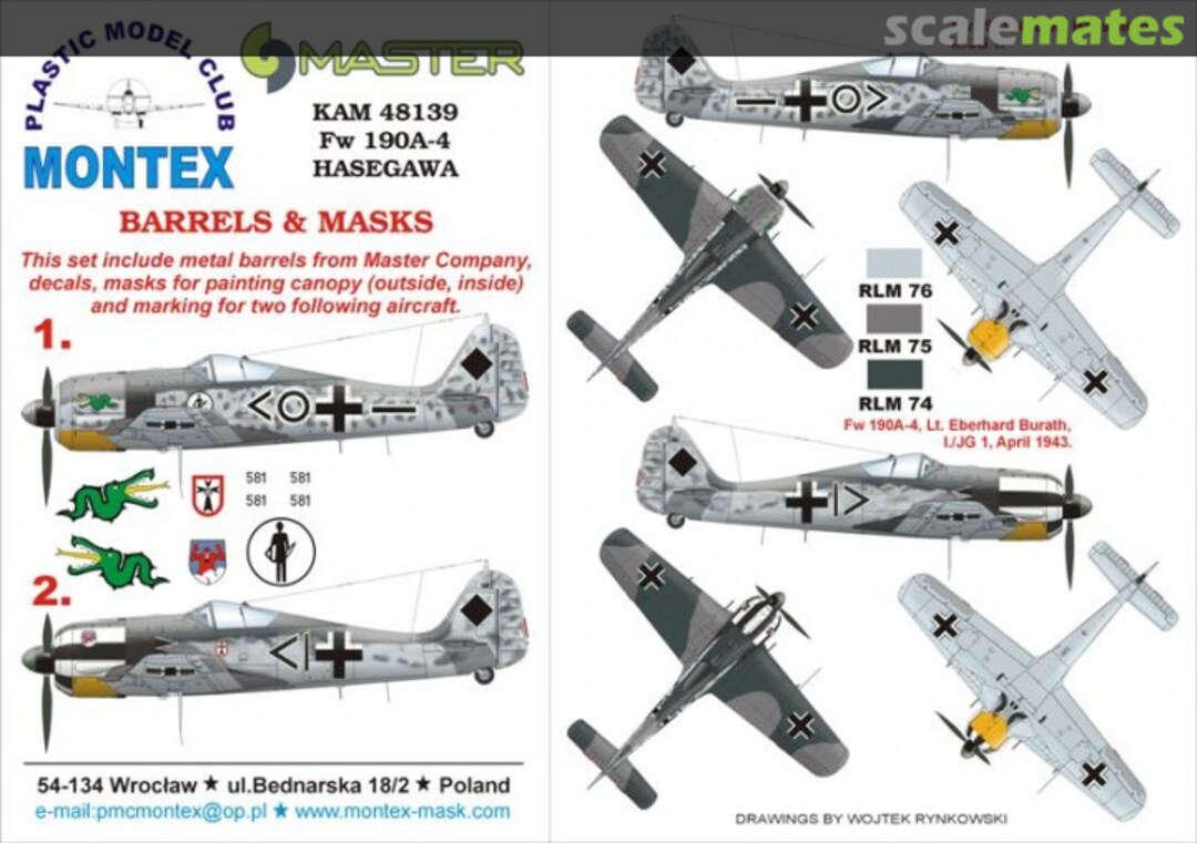 Boxart Fw 190A-4 KAM48139 Montex