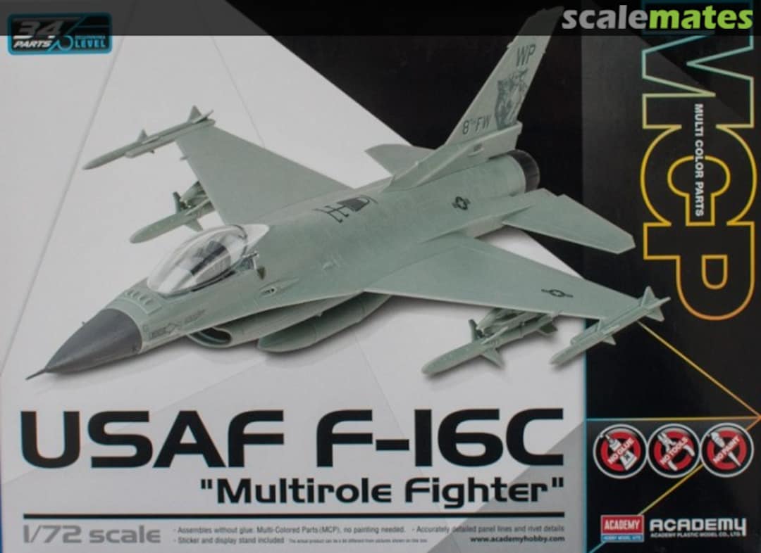 Boxart USAF F-16C "Multirole Fighter" 12541 Academy