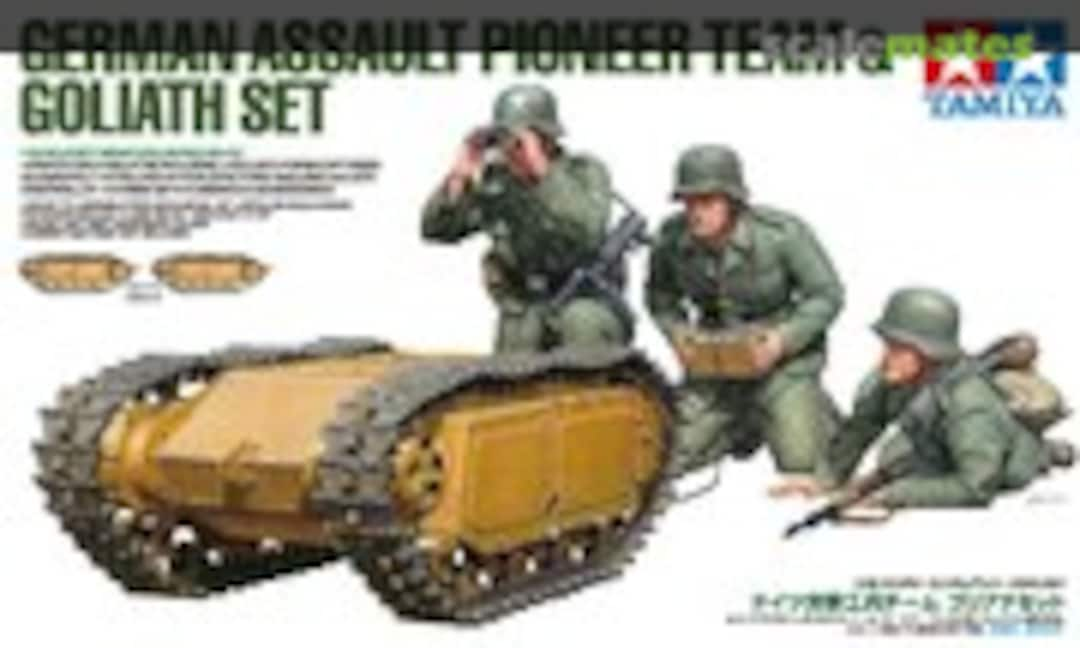 1:35 Assault Pioneer Team &amp; Goliath Set (Tamiya 35357)