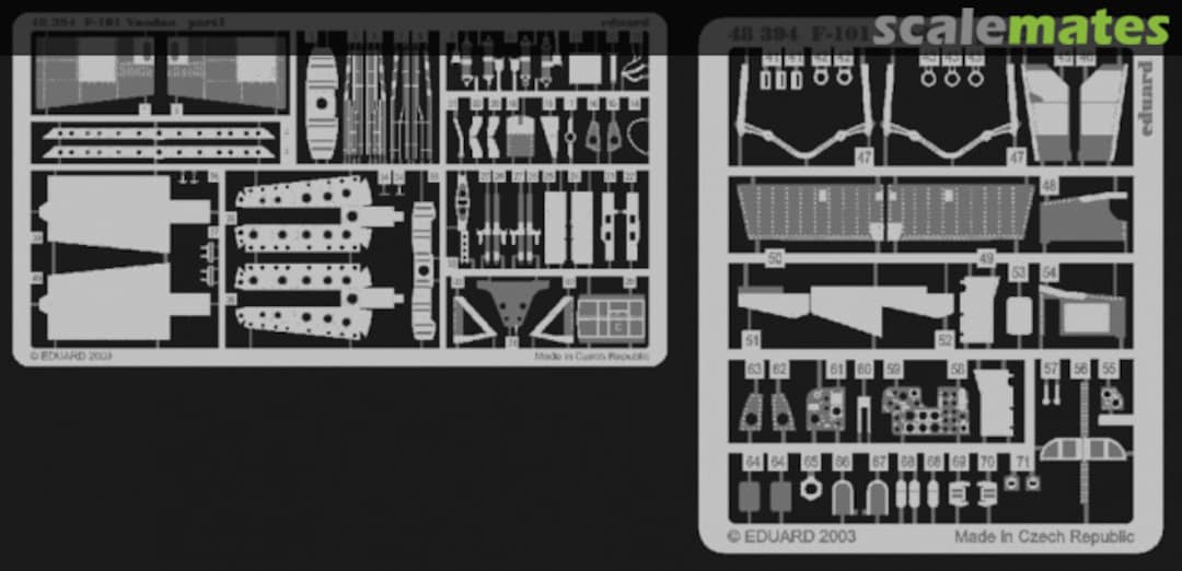 Boxart F-101 Voodoo 48394 Eduard