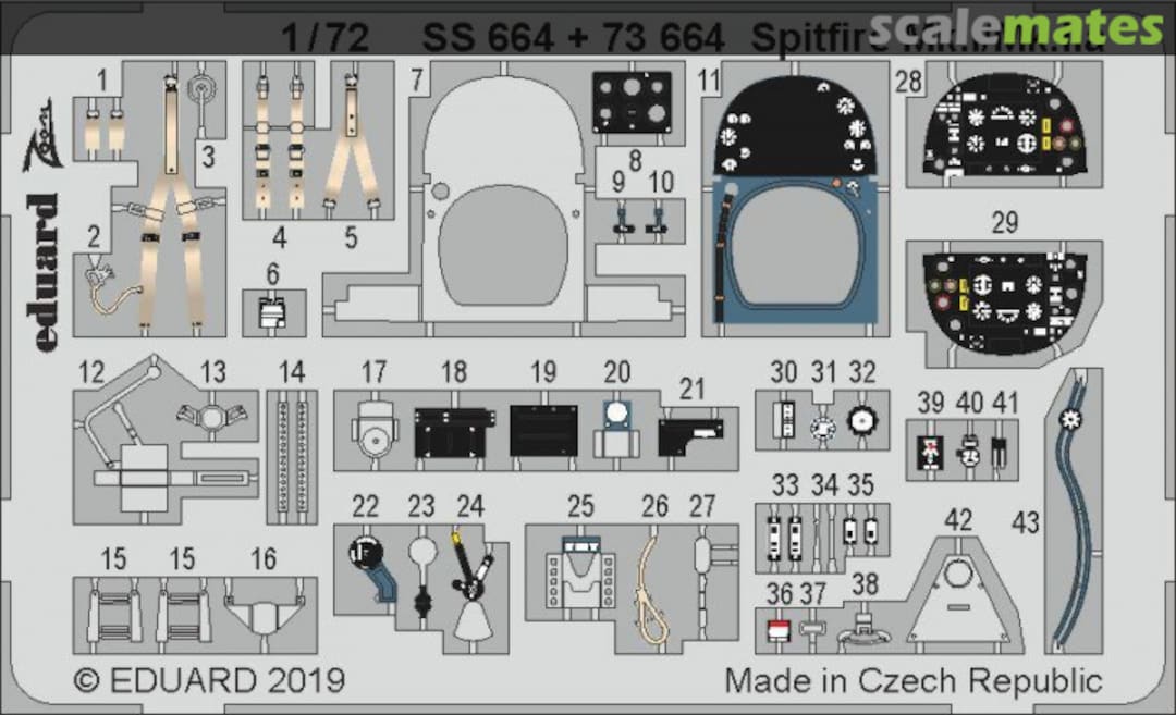 Boxart Spitfire Mk.I/Mk.IIa SS664 Eduard