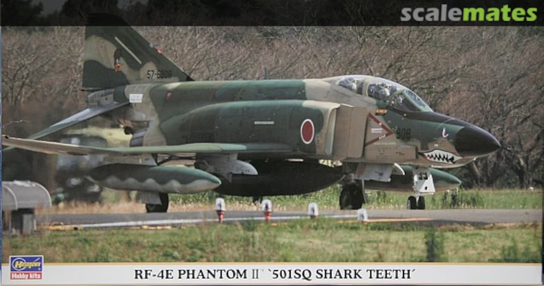 Boxart RF-4E Phantom II `501SQ Shark Teeth´ 00772 Hasegawa