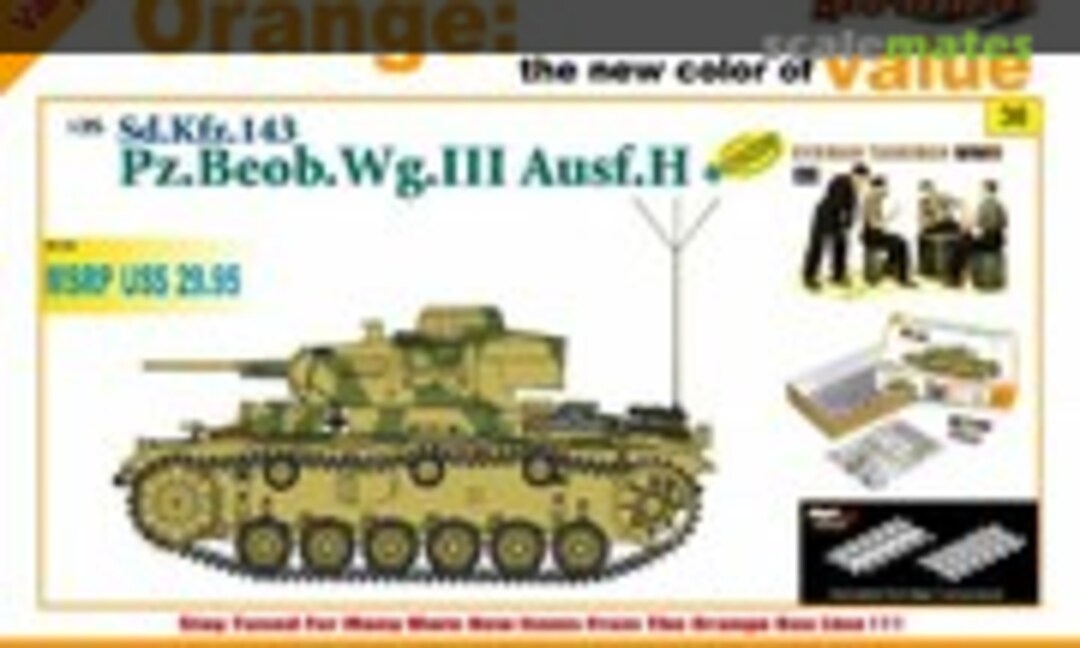 1:35 Pz.Beob.Wg.III Ausf.H (Cyber Hobby 9136)