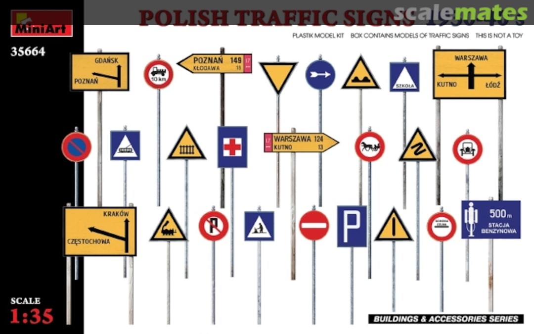 Boxart Traffic Signs 35664 MiniArt