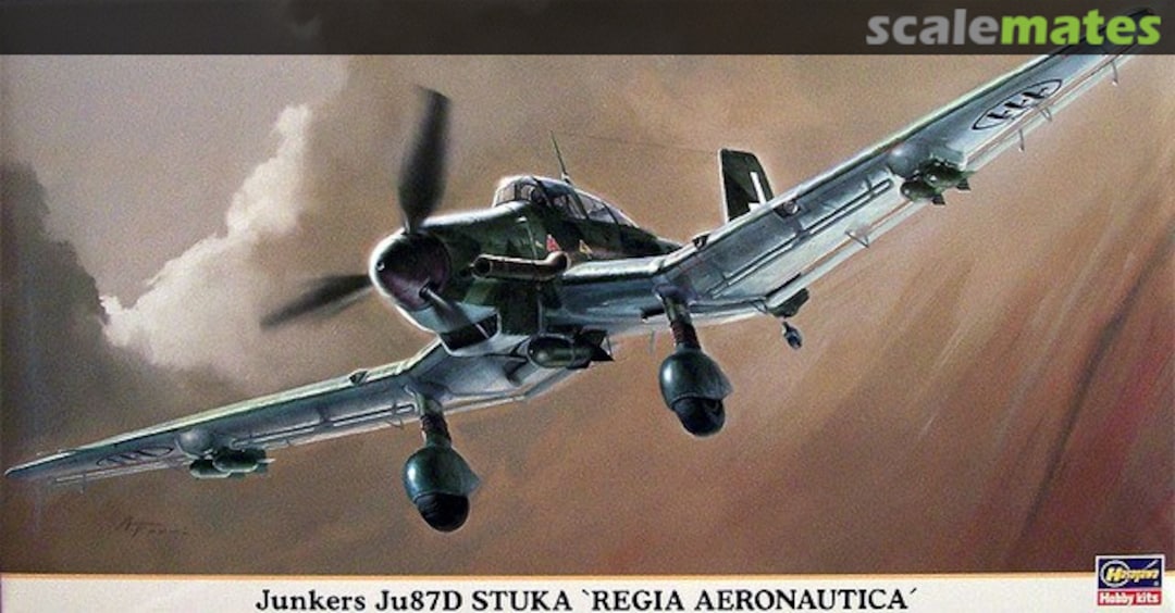 Boxart Junkers Ju 87D Stuka `Regia Aeronautica´ 09546 Hasegawa