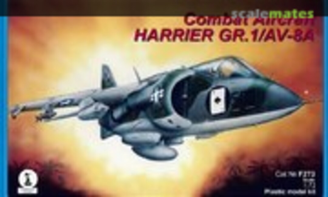 1:72 Combat Aircraft Harrier Gr.1/AV-8A (DZI Donetsk Toy Plant (ДЗИ) F273)