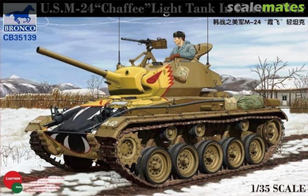 Boxart M-24 Chaffee CB35139 Bronco