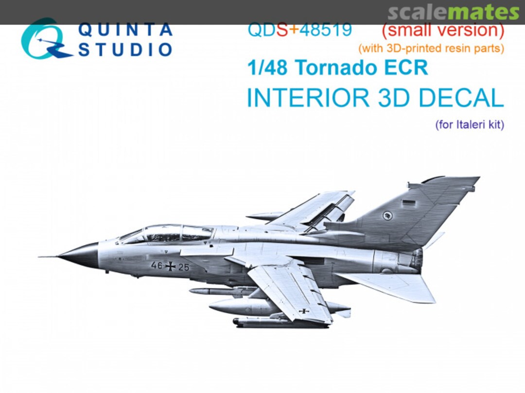 Boxart Tornado ECR interior 3D decals QDS+48519 Quinta Studio