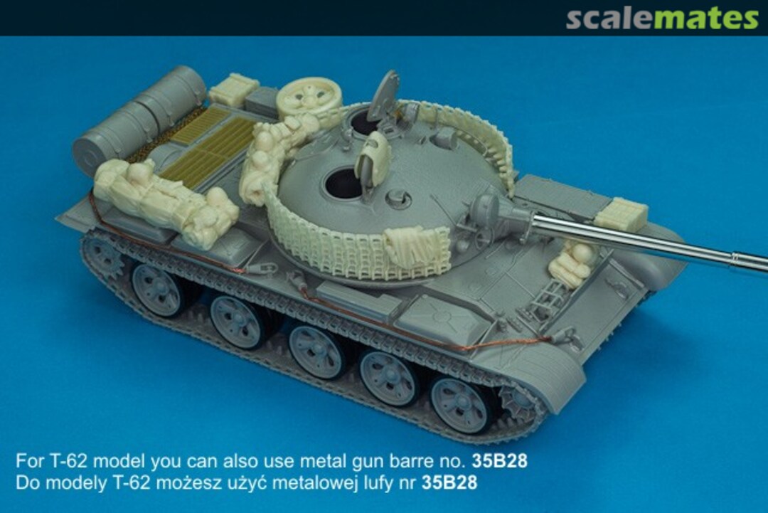 Boxart T-62 Afghanistan upgrade set 35RS03 RB Model