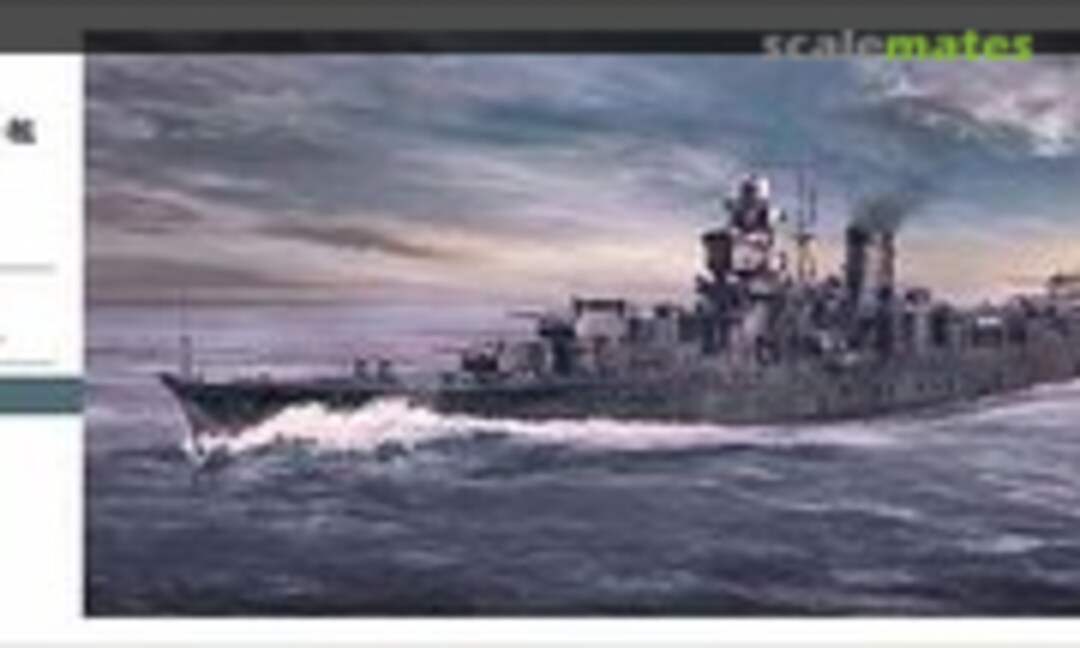 1:350 IJN Light Cruiser Noshiro &quot;Battle of Leyte Gulf&quot; (Hasegawa 40084)