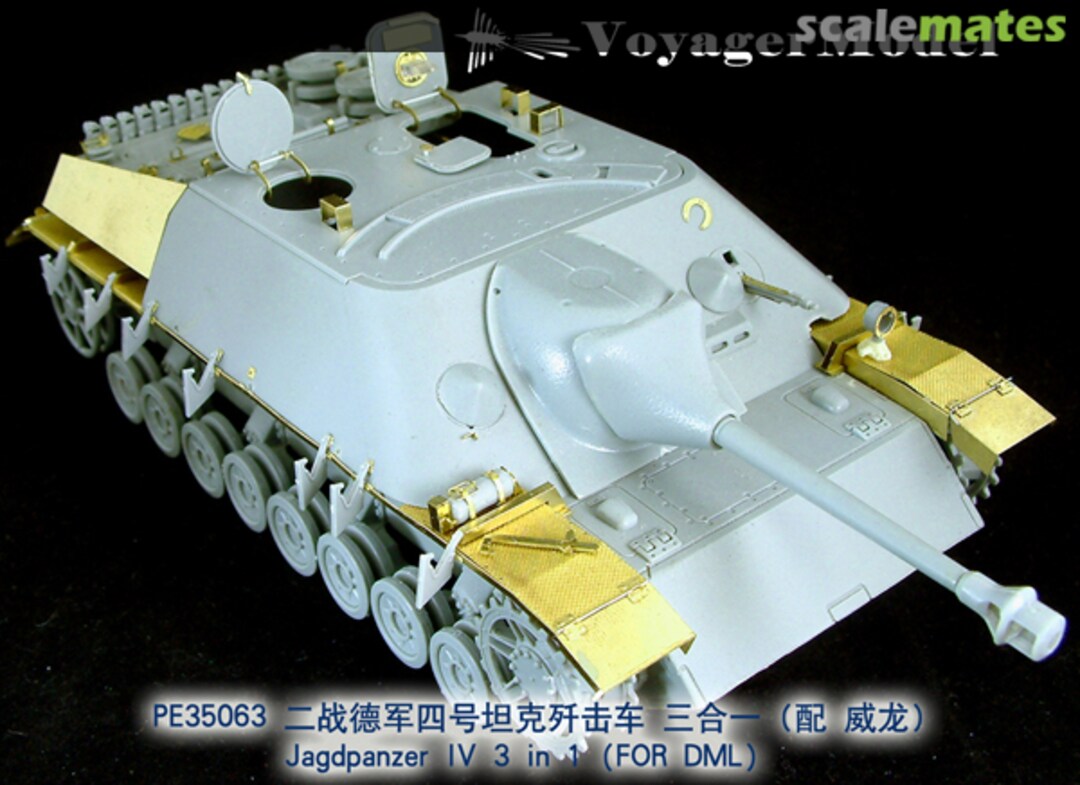 Boxart Jagdpanzer IV 3 in 1 PE35063 Voyager Model