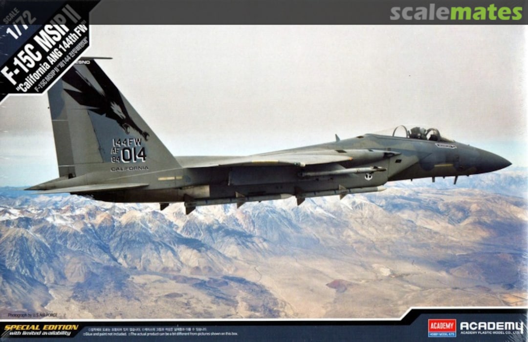 Boxart F-15C MSIP II "California ANG 144th FW" 12531 Academy