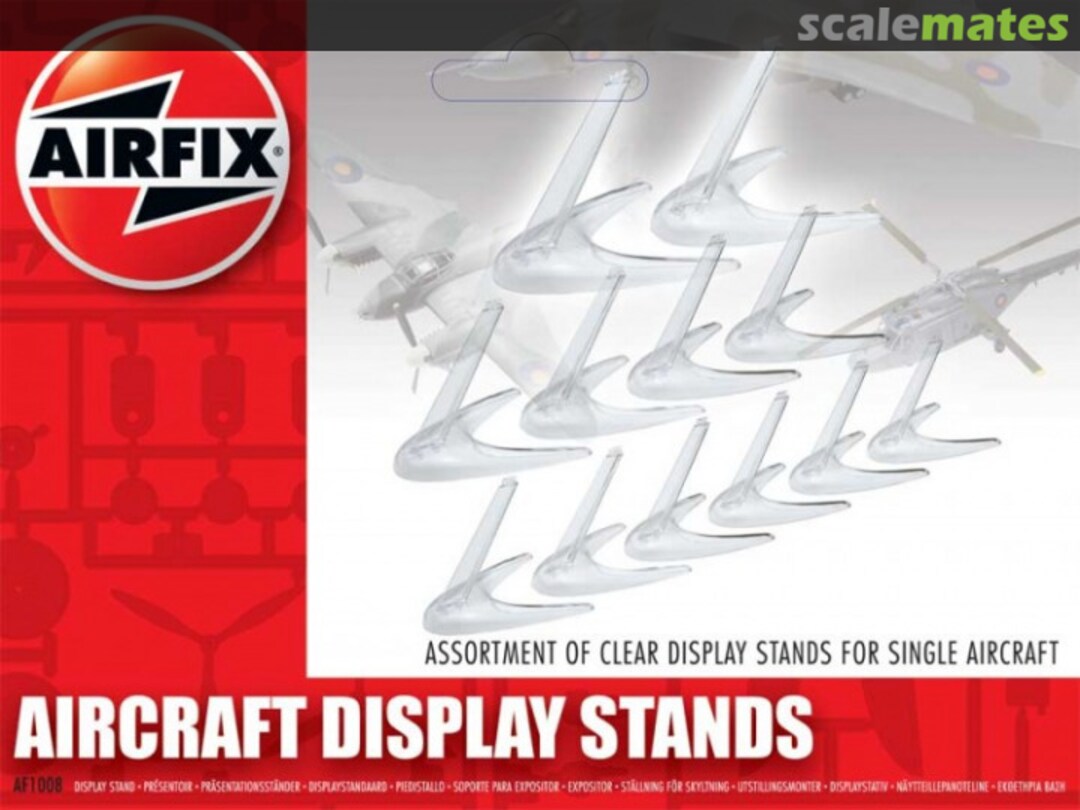 Boxart Aircraft Display Stand Assortment 1:72 AF1008 Airfix