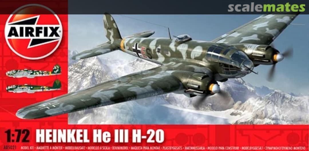 Boxart Heinkel He 111 H-20 A05021 Airfix