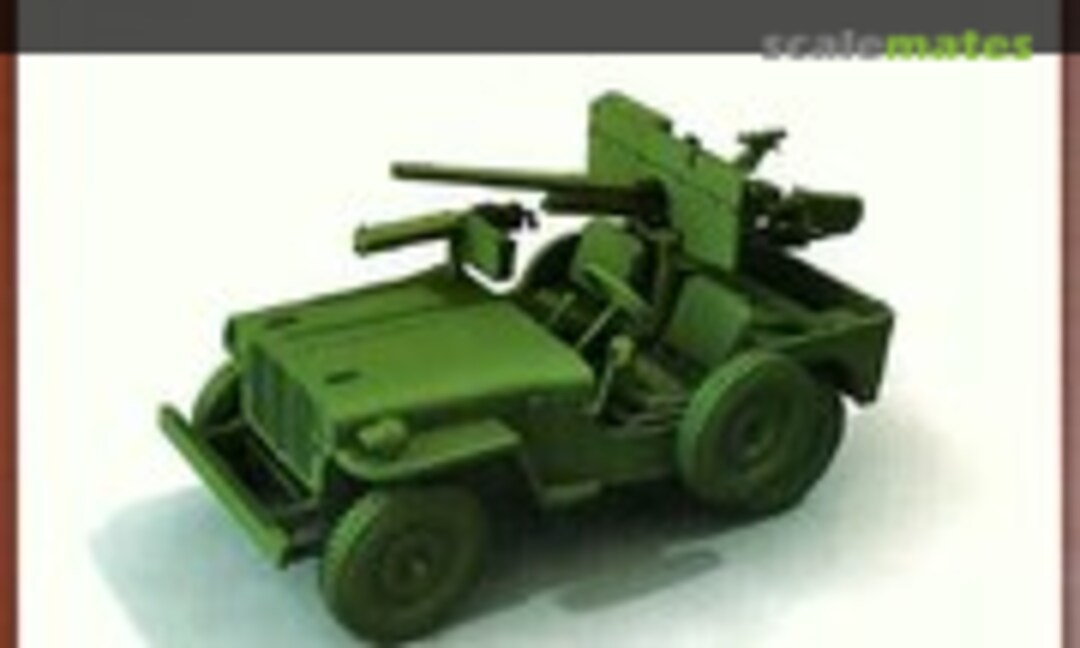 1:72 Willys MB &amp; 37mm AT Gun (S-Model (China) SP072004)