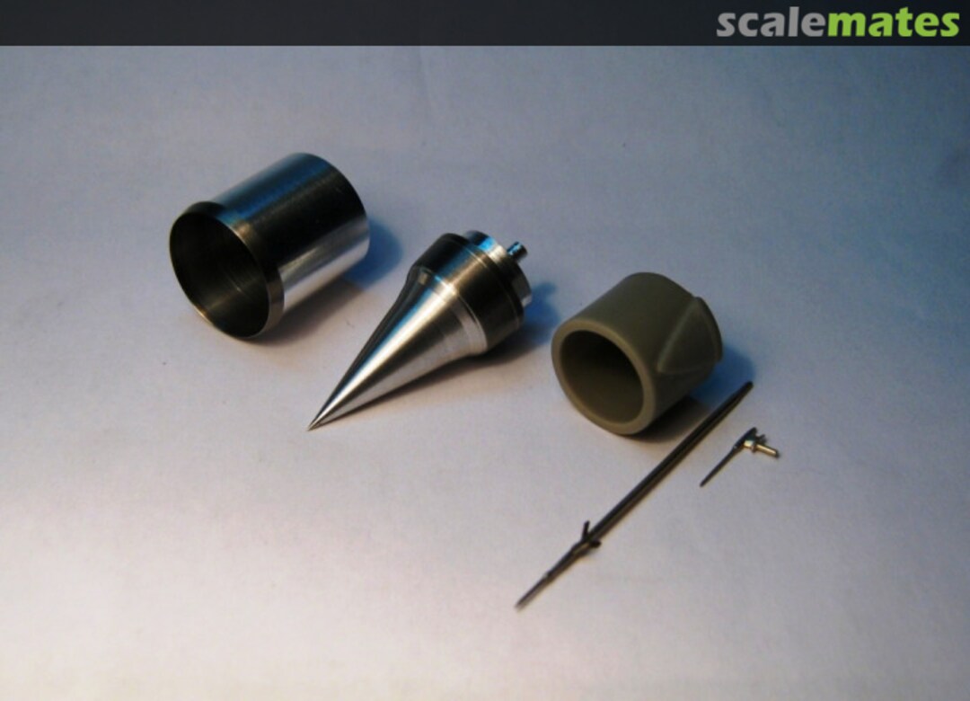 Boxart Air Intake, Pitots for MiG-21SMT/MT (Eduard) A4850 Mini World