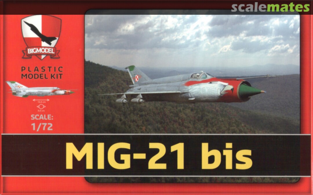 Boxart Mikoyan-Gurevich MiG-21bis 210333 BIGMODEL