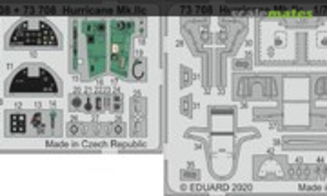 1:72 Hurricane Mk.IIc ARMA HOBBY (Eduard 73708)