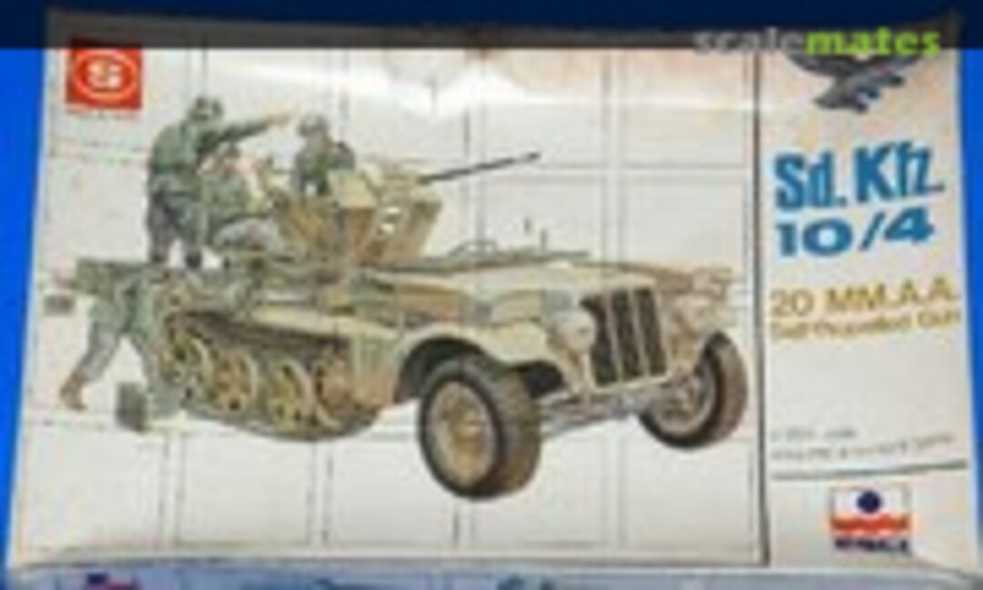 1:35 Sd.Kfz. 10/4 20 mm A.A. Self-Propelled Gun (Soldat 5018)