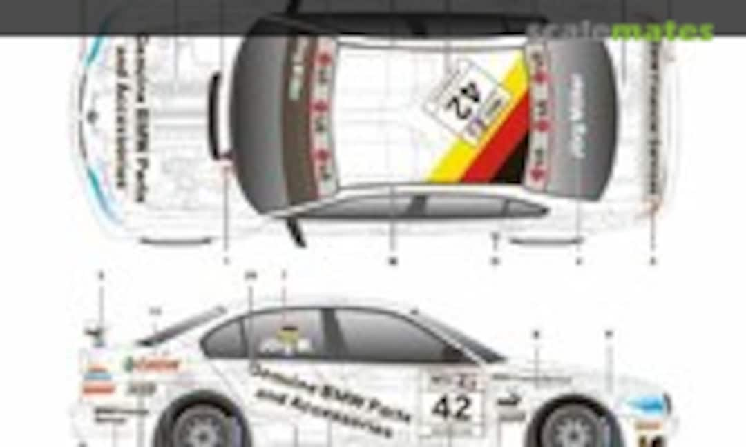 1:24 BMW 320i E46 FIA WTCC Race of France 2005 (SK Decals SK-24143)