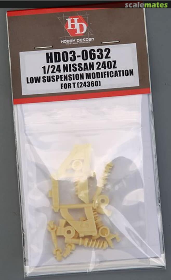 Boxart Nissan 240Z Low Suspension Modification For Tamiya 24360 HD03-0632 Hobby Design