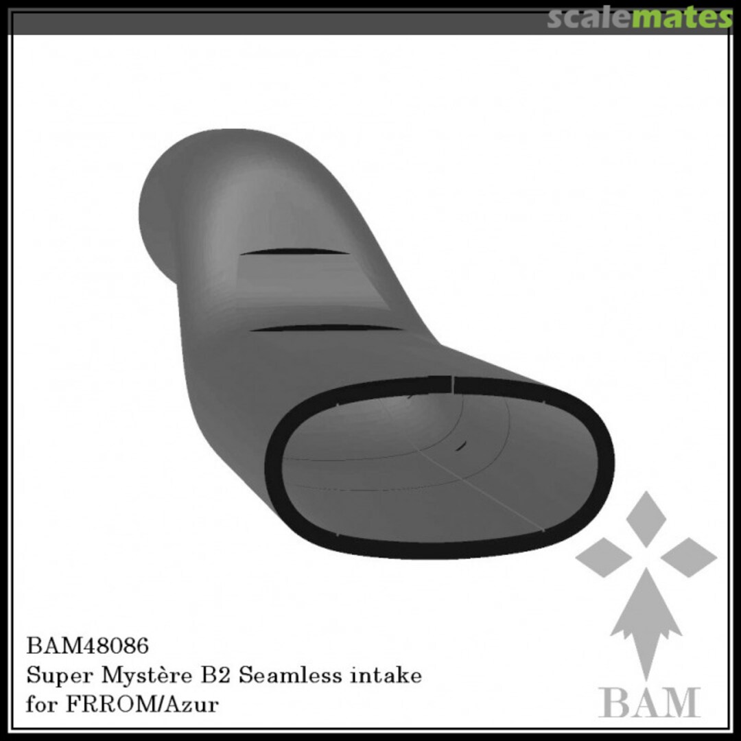 Boxart Super Mystère B2 (SMB2) seamless intake BAM48086 BAM Models