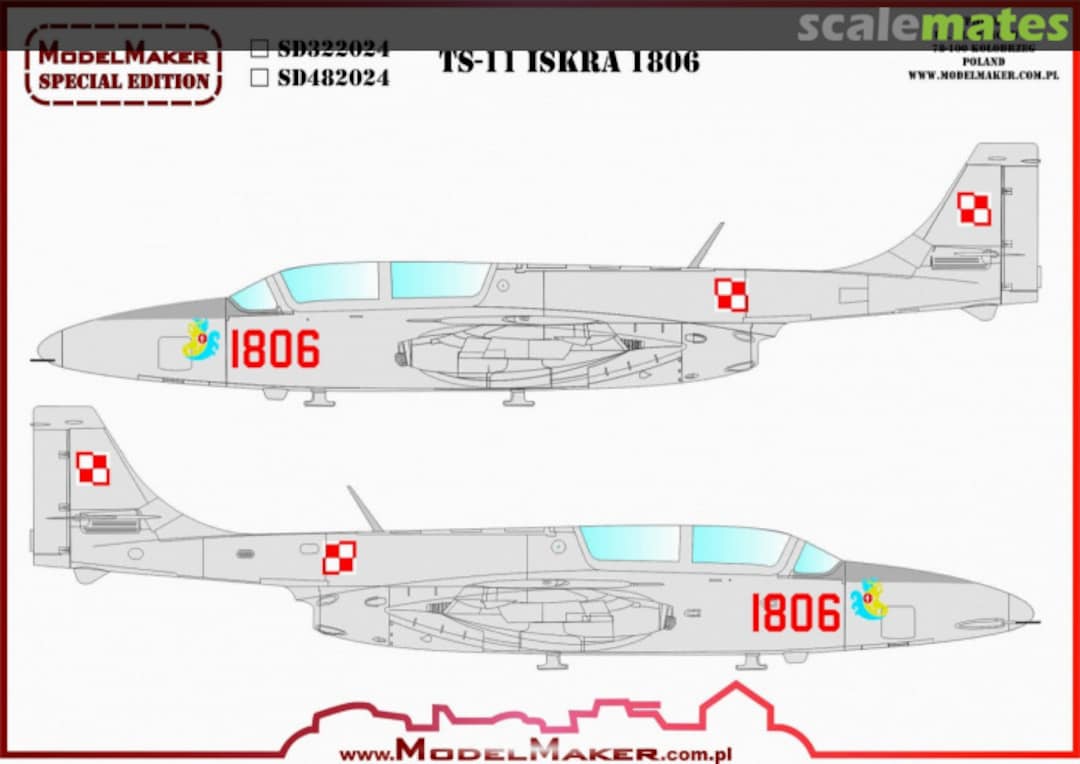 Boxart TS-11 '1806' SD482024 ModelMaker