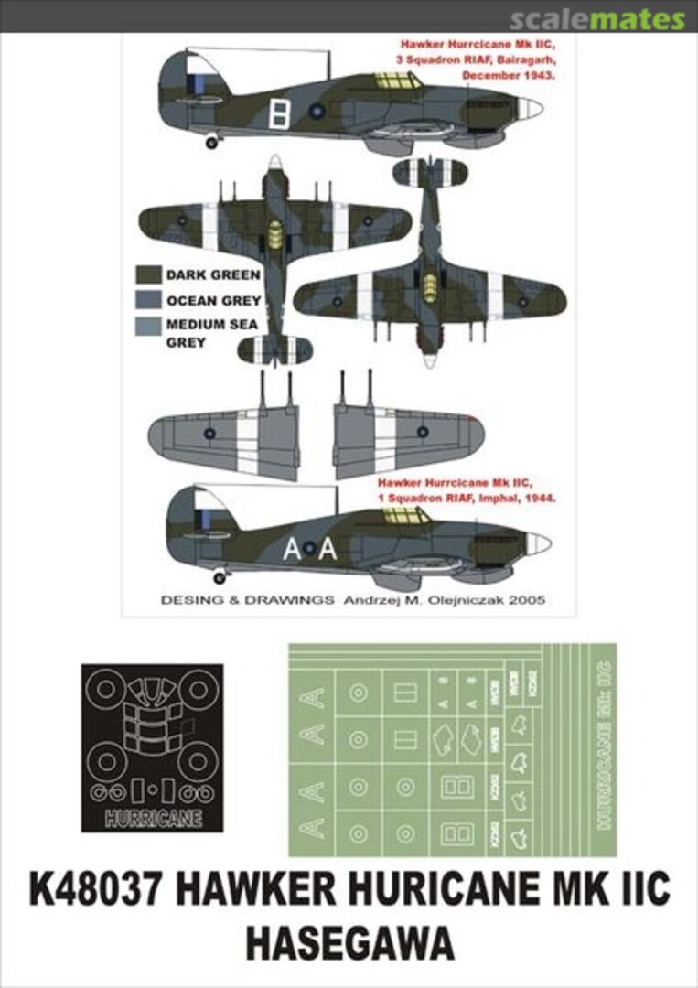 Boxart Hawker Hurricane IIC K48037 Montex