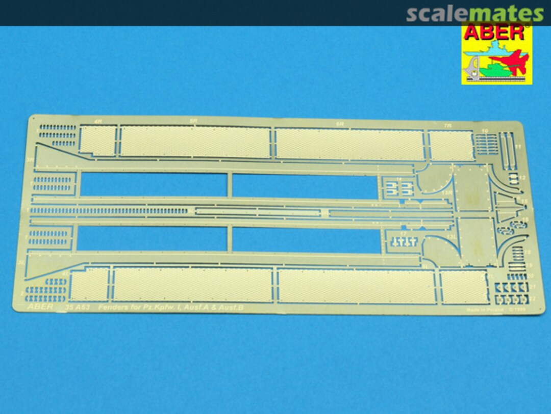 Contents Fenders for Panzer I, Ausf.A & B 35 A63 Aber